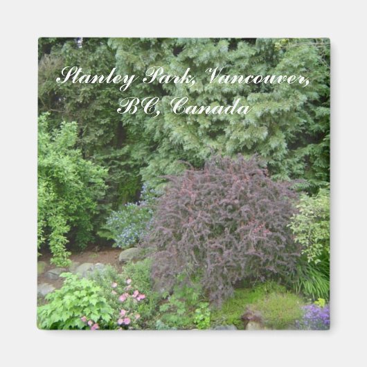 Tuin van Beauty Magneet (Voorkant)