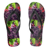 Tuin van bloemen teenslippers (Voetbed)