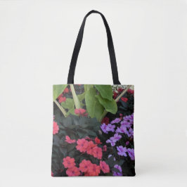 Tuin van bloemen tote bag