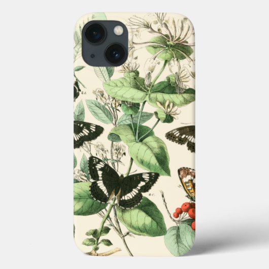 Tuin van Butterflies en Flowers Case-Mate iPhone Case (Achterkant)