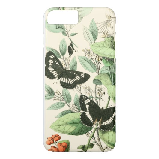 Tuin van Butterflies en Flowers Case-Mate iPhone Case (Achterkant)