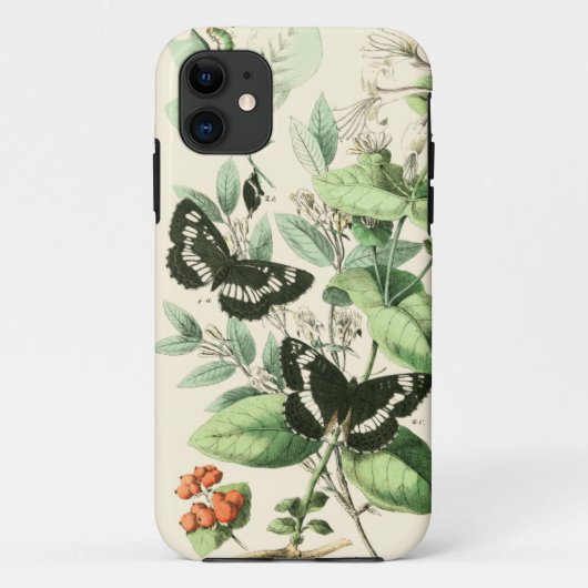 Tuin van Butterflies en Flowers Case-Mate iPhone Case (Achterkant)