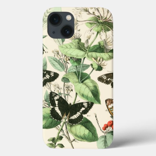 Tuin van Butterflies en Flowers Case-Mate iPhone Case (Achterkant)