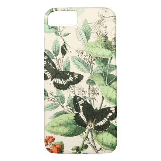 Tuin van Butterflies en Flowers Case-Mate iPhone Case (Achterkant)
