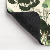 Tuin van Butterflies en Flowers Muismat (Hoek)