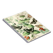 Tuin van Butterflies en Flowers Notitieboek (Rechterzijde)
