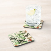 Tuin van Butterflies en Flowers Onderzetter (Rechterzijde)