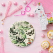 Tuin van Butterflies en Flowers Papieren Bordje (Feest)