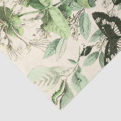 Tuin van Butterflies en Flowers Tissuepapier (Detail)