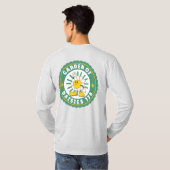 Tuin van Daisies Retro T-shirt (Achterkant volledig)