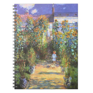 Tuin van de artiest te Vetheuil - Claude Monet Notitieboek
