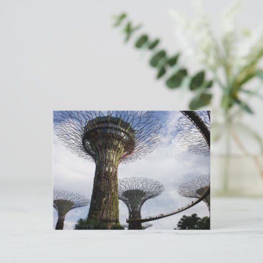 Tuin van de baai briefkaart (Staand voorkant)