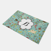 Tuin van de Bloem van de douane de Capricieuze Deurmat (Schuin)