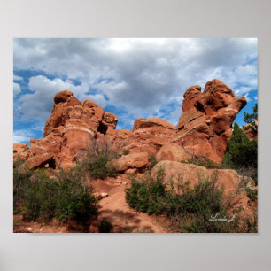Tuin van de Cods Colorado Canvas Print