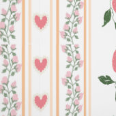 Tuin van de cottage aardbei patroon behang (Zoom)