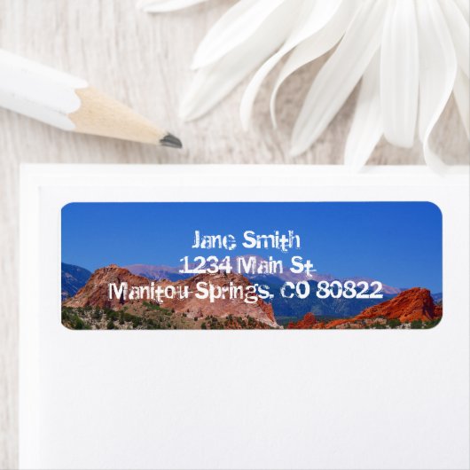 Tuin van de Goden Adresetiketten Etiket (Insitu)