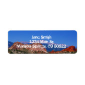 Tuin van de Goden Adresetiketten Etiket (Voorkant)