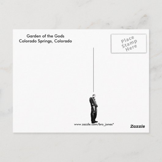 Tuin van de Goden Briefkaart (Achterkant)