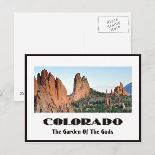 Tuin van de Goden Briefkaart (Voorkant / Achterkant)