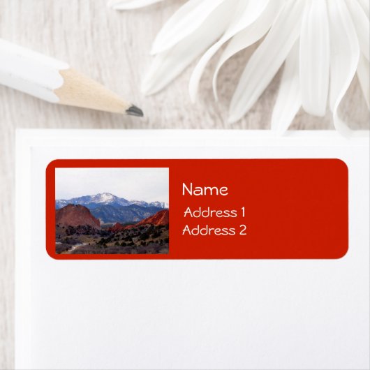 Tuin van de Goden (Colorado) Etiket (Insitu)