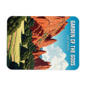 Tuin van de Goden Colorado Reizen Magneet (Horizontaal)