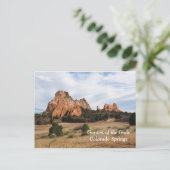 Tuin van de Goden, Colorado Springs Briefkaart (Staand voorkant)