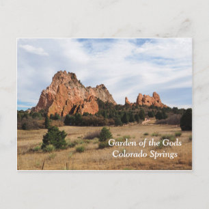 Tuin van de Goden, Colorado Springs Briefkaart
