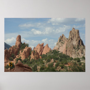 Tuin van de goden Colorado Springs, Colorado Poster