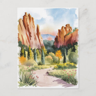 Tuin van de Goden Colorado Stylist Painting Briefkaart