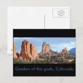 Tuin van de goden copy, Garden of the gods, Co.. Briefkaart (Voorkant / Achterkant)