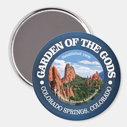 Tuin van de Goden Magneet (Voorkant / Achterkant)