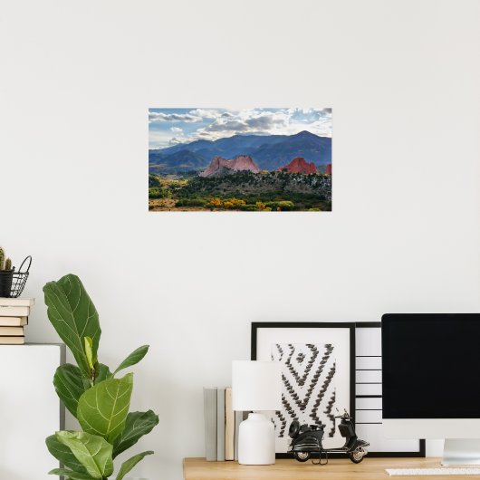 Tuin van de Goden Poster (Thuiskantoor)