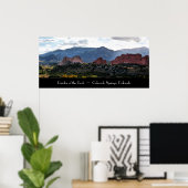 Tuin van de Goden Poster (Thuiskantoor)