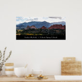 Tuin van de Goden Poster (Keuken)