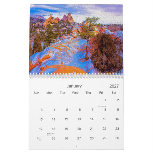 Tuin van de Gods 2013-kalender Kalender (Jan 2027)