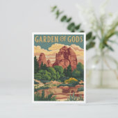 Tuin van de Gods Colorado Briefkaart (Staand voorkant)
