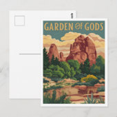 Tuin van de Gods Colorado Briefkaart (Voorkant / Achterkant)