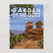 Tuin van de Gods Colorado  Briefkaart (Voorkant)