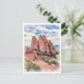 Tuin van de Gods Colorado Briefkaart (Staand voorkant)