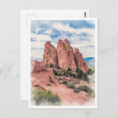 Tuin van de Gods Colorado Briefkaart (Voorkant / Achterkant)