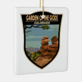 Tuin van de Gods Colorado  Keramisch Ornament (Rechts)