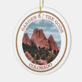 Tuin van de Gods Colorado Keramisch Ornament (Links)