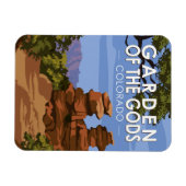 Tuin van de Gods Colorado  Magneet (Horizontaal)