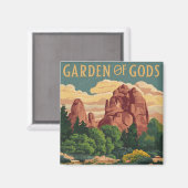 Tuin van de Gods Colorado Magneet (Voorkant / Achterkant)