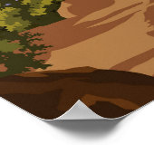 Tuin van de Gods Colorado  Poster (Hoek)