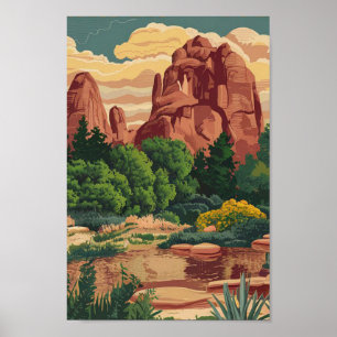 Tuin van de Gods Colorado Poster