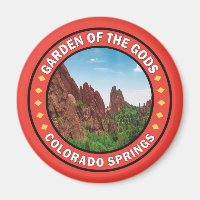 Tuin van de Gods Colorado Springs Badge