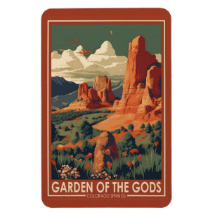 Tuin van de Gods Colorado Springs Travel Magneet