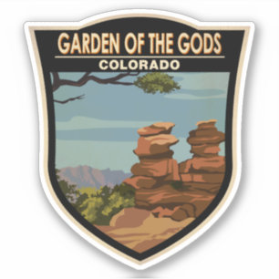 Tuin van de Gods Colorado  Sticker