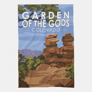 Tuin van de Gods Colorado  Theedoek